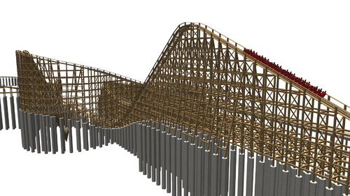 More information about "The Beast (Kings Island) Wooden Coaster CT"