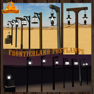 More information about "POSTLAMPS FRONTIERLAND DLRP"